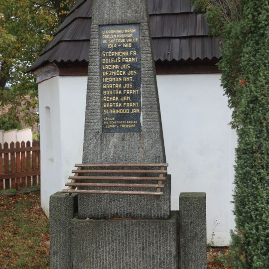 Památník obětem 1. sv. války v Třebsíně