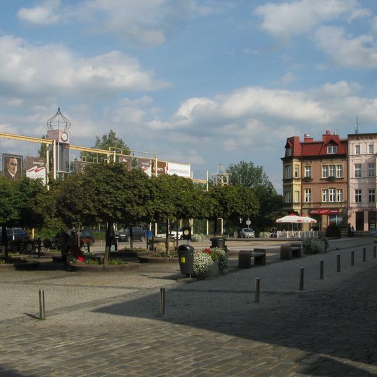 Market Square in Mysłowice
