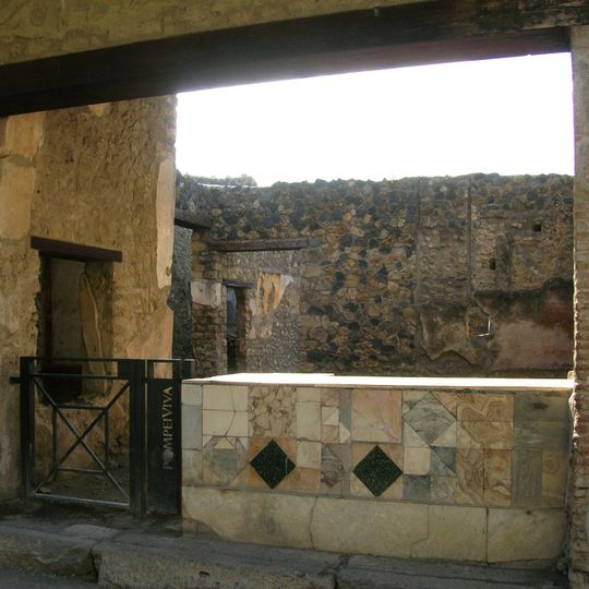 Region I of the archaeological excavations of Pompeii