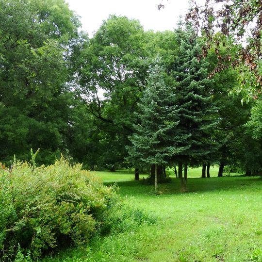 Manor park in Wola, powiat żniński