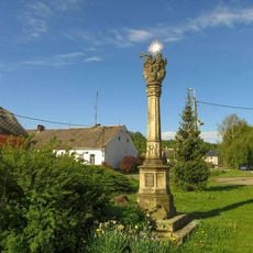 Holy Trinity column in Rájec