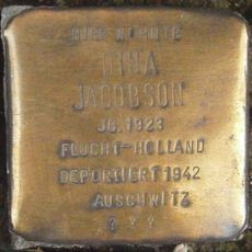 Stolperstein dedicated to Dina Jacobson
