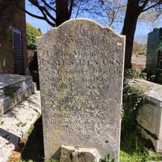 Pair Of Tombs To Revans Family In Churchyard Of Church Of St Mary