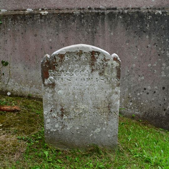 Coplestone Headstone About 1.5M North East Of The Chancel Of The Church Of St. Ida