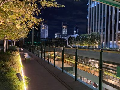 At night 0