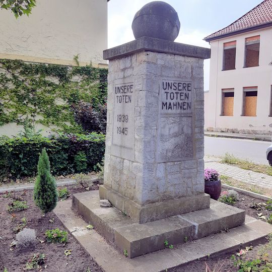 Kriegerdenkmal Zscherben