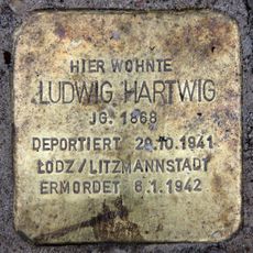 Stolperstein en memoria de Ludwig Hartwig