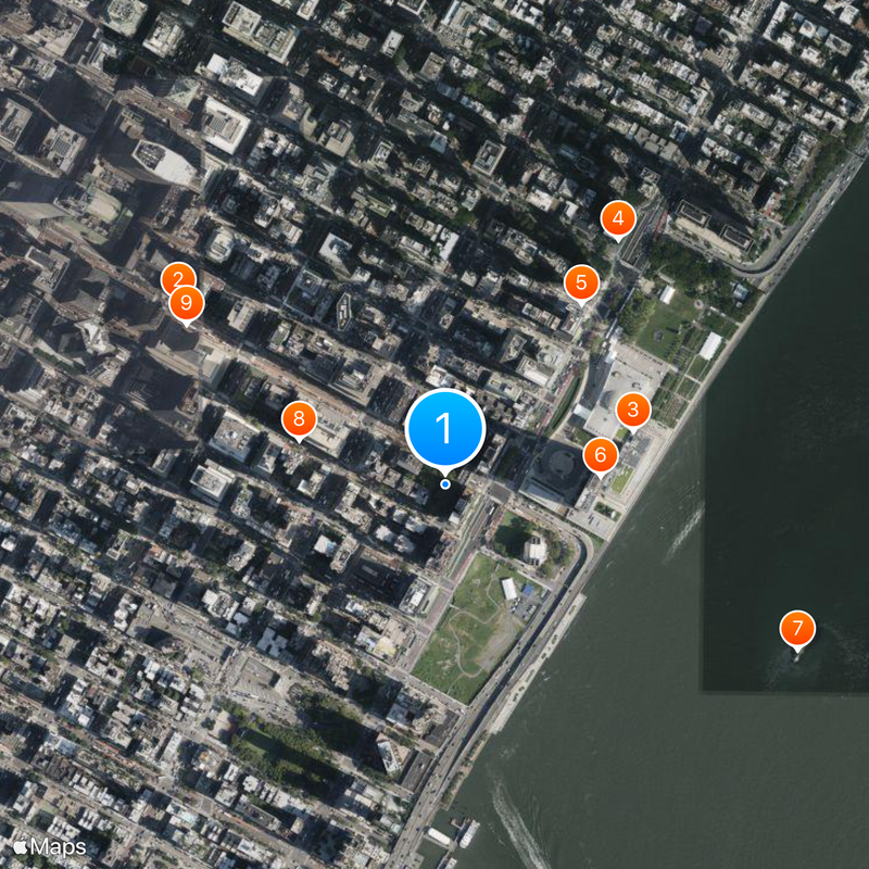 Tudor City Map