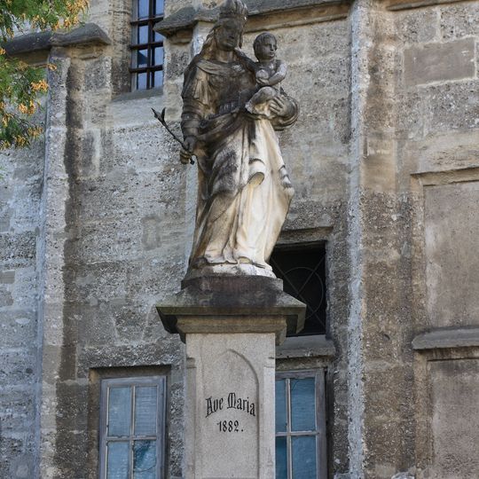 Steyr Pfarrgasse Marienfigur