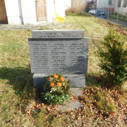 Pomník obětem 2. světové války v Kamenici