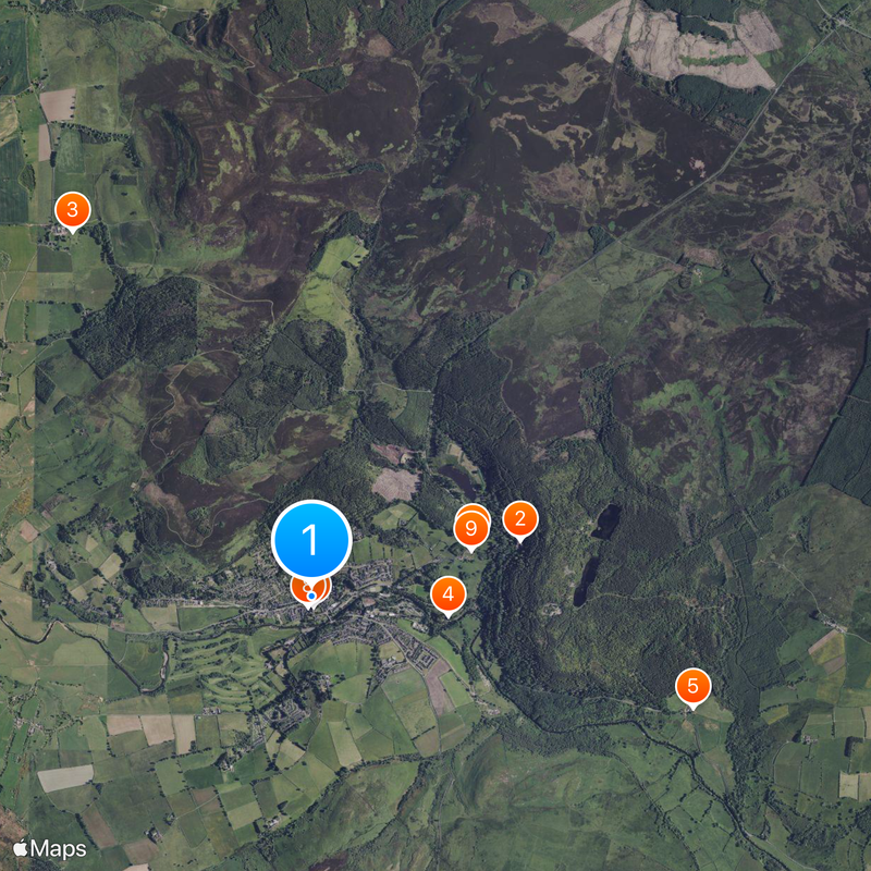 Rothbury Map