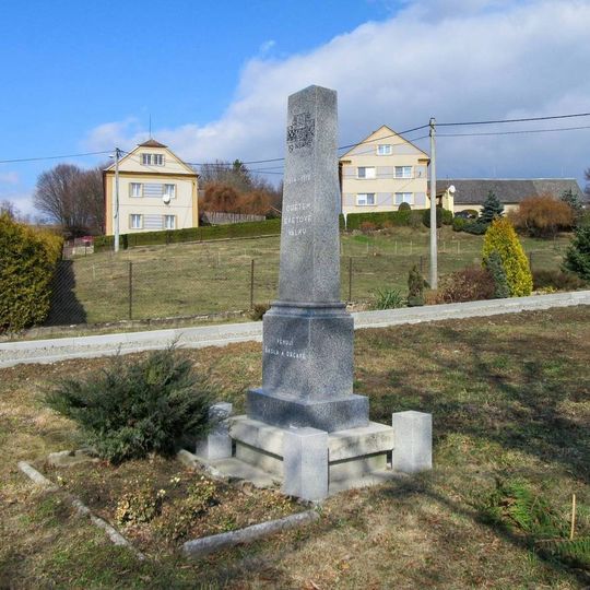Pomník padlým v Janoslavicích
