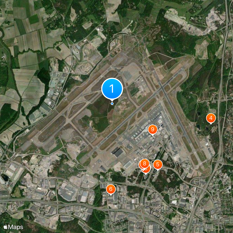 Helsinki Airport Map