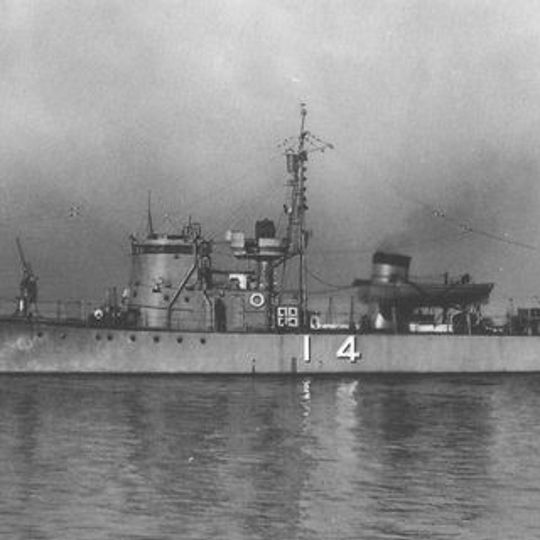 Japanese submarine chaser CH-14