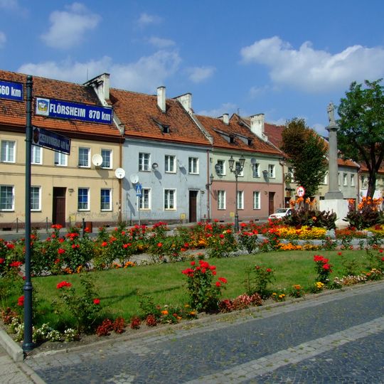 Miasto w ramach historycznego założenia