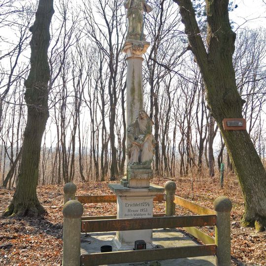 Figurenbildstock Säule zum Guten Hirten