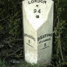 Milepost At Lonsdale Farm