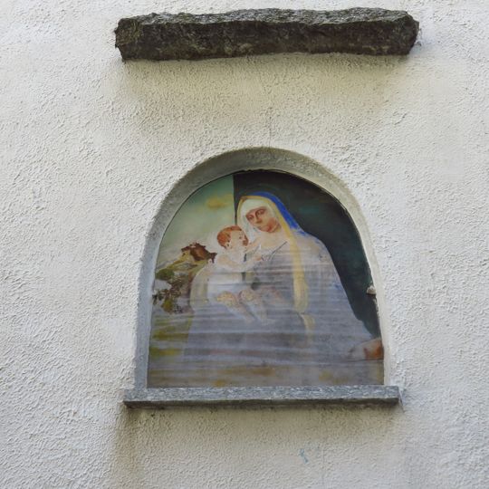 Murale, opera d'arte, chiesa cattolica