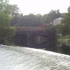 Weir And Retaining Walls On River Aire
