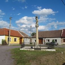 Sloup se sochou svatého Šebestiána