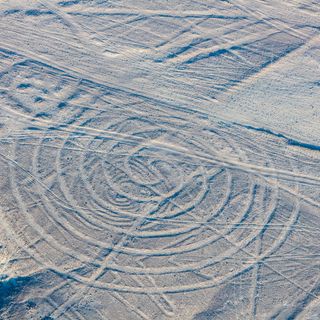Nazca Small Spiral geoglyph
