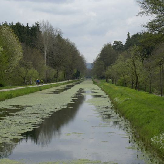Abschnitt des Ludwig-Donau-Main-Kanals