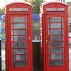 Two K6 Telephone Kiosks