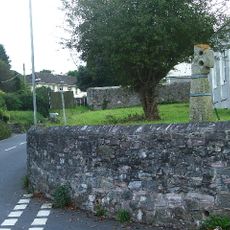 Cross in grounds of Stentaway House, Billacombe