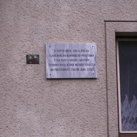 Sídlo partizánskeho štábu