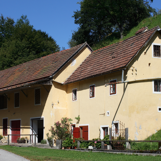 Wirtschaftsgebäude und Rossstall