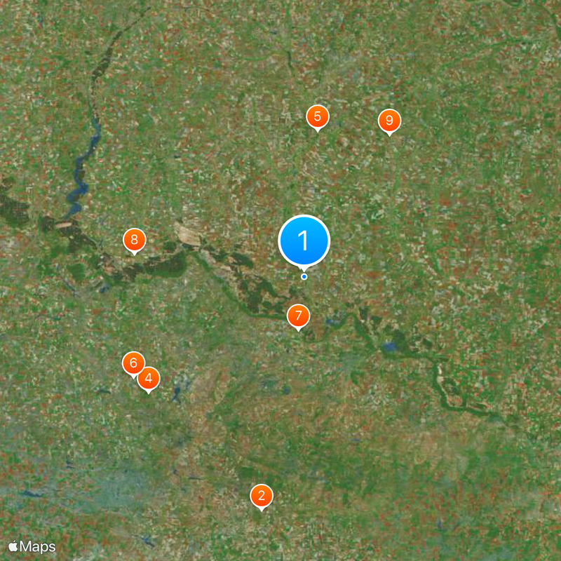 Oblast de Louhansk Carte