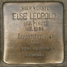 Stolperstein dedicated to Else Leopold