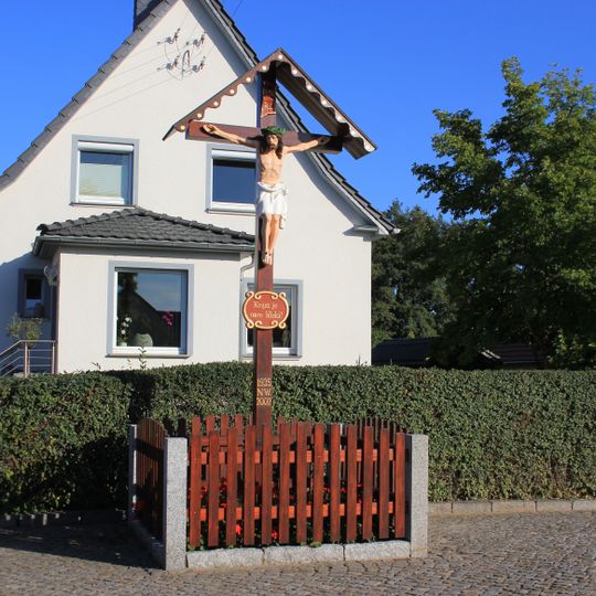 Kruzifix eines Betkreuzes Horkaer Straße