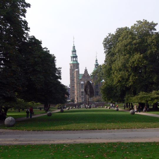 Jardines del castillo de Rosenborg