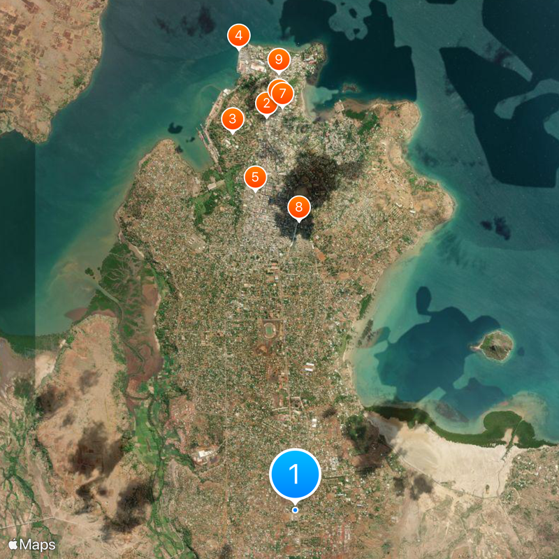 Antsiranana Map