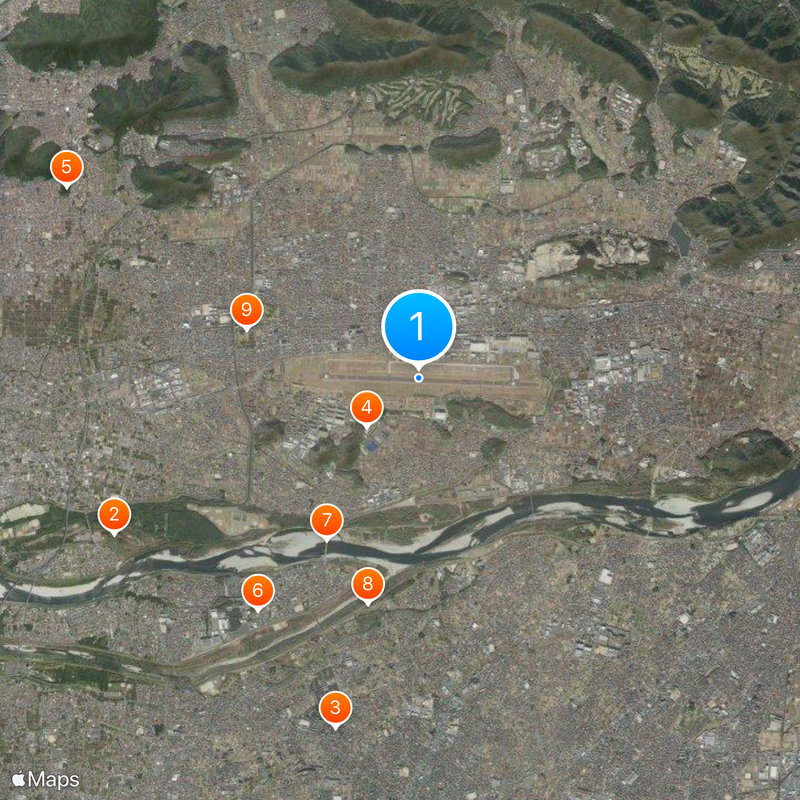 Gifu Air Field Map