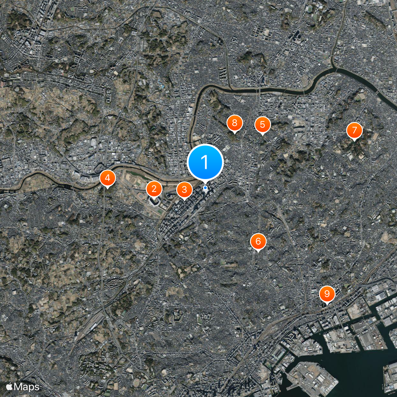 Yokohama Arena Map