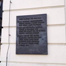 Pamětní deska Josefa Kajetána Tyla na Stavovském divadle v Praze