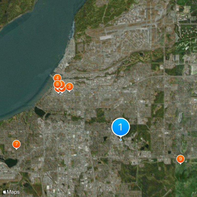 University of Alaska Anchorage Map