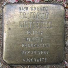 Stolperstein en memoria de Leopold Winterfeld