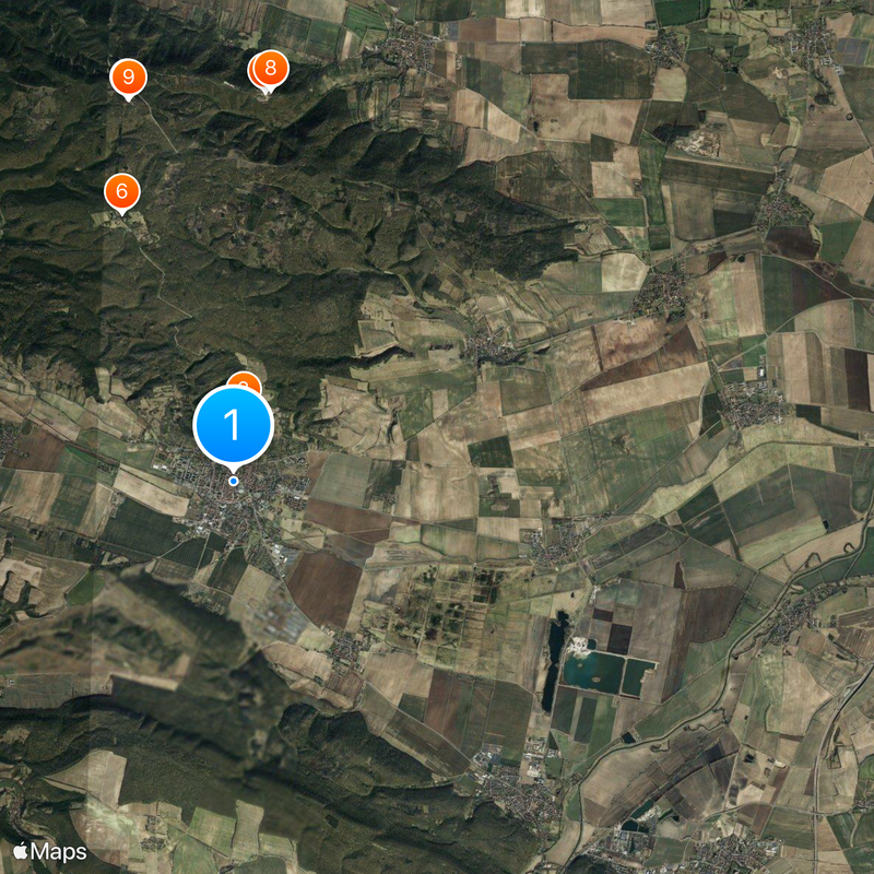 Bad Frankenhausen Carte