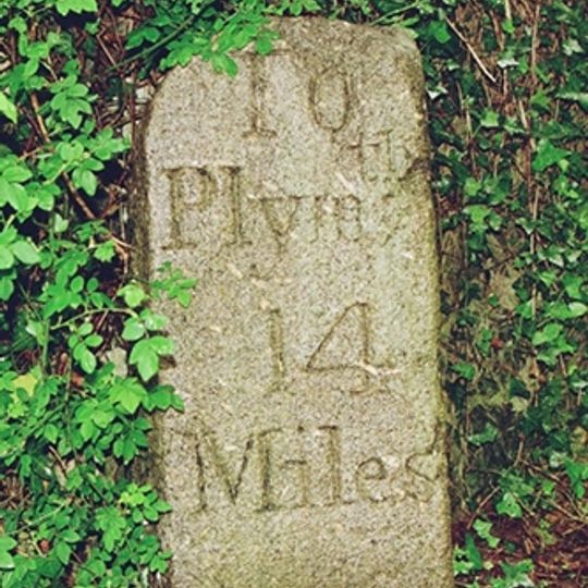 Milestone, Ugborough Road, Bittaford & Little Bittaford just down from Meadows View
