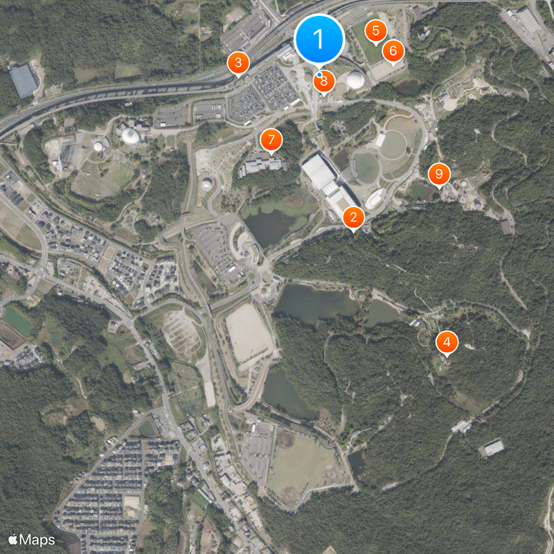 Expo 2005 Aichi Commemorative Park Mapa