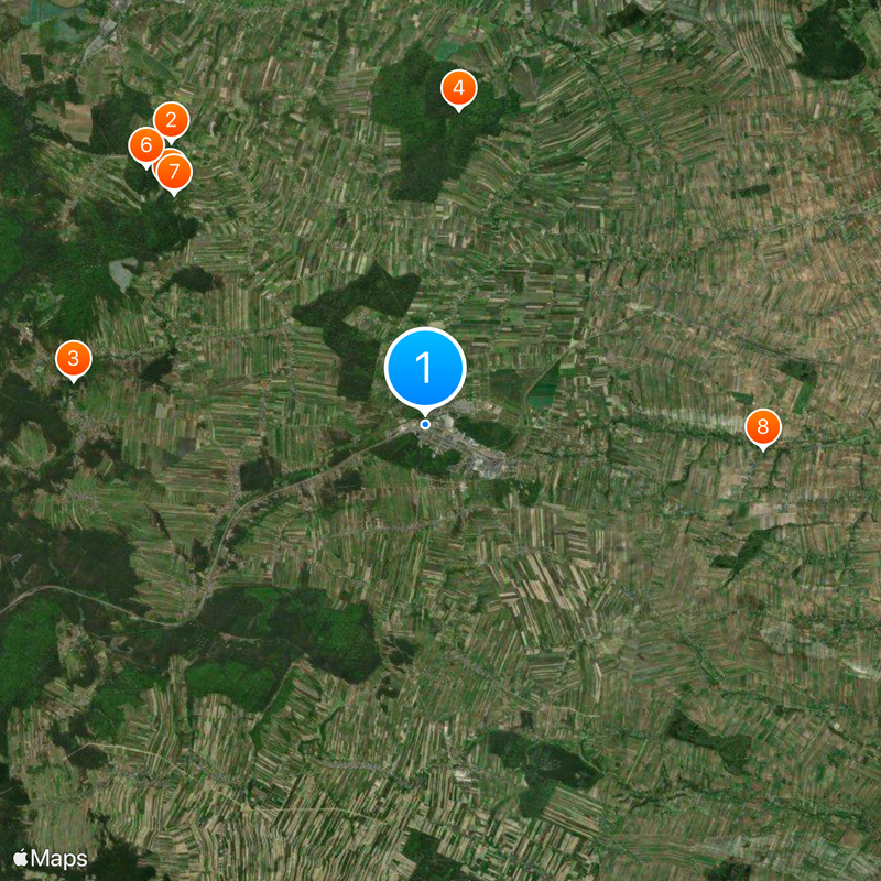 Wolbrom Map
