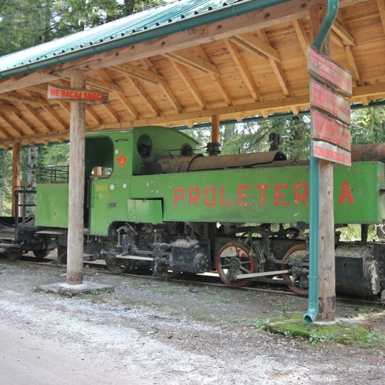 Tito's Zug in Oštrelj