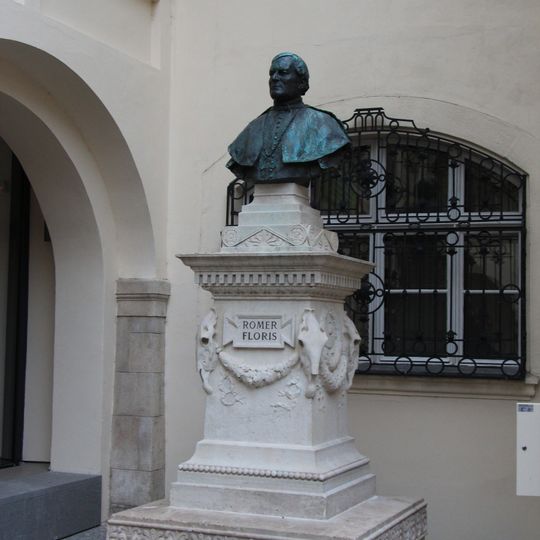 Pomník Floriána Romera, busta