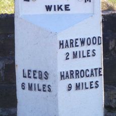 Milestone Approximately 250 Metres North Of Wikefield Farm