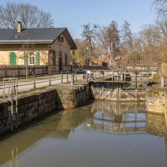 Schleuse 100 des Ludwig-Donau-Main-Kanals