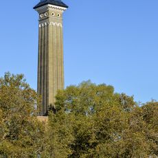 Chimney To Western Pumping Station Behind Number 124 Grosvenor Road