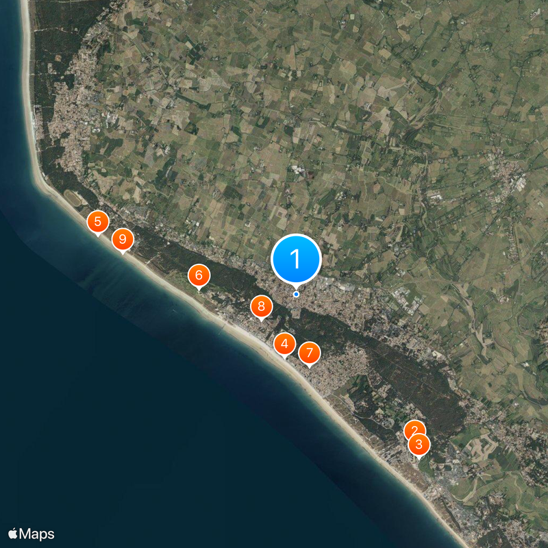 Saint-Jean-de-Monts Carte